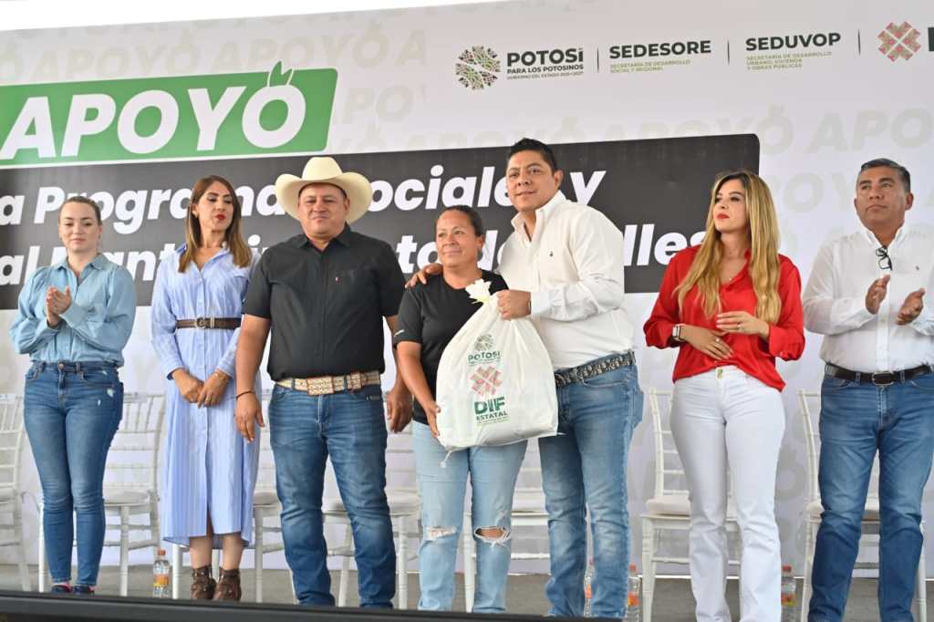 APOYO DE RICARDO GALLARDO LLEGA A QUIENES MÁS LO&nbsp;NECESITAN