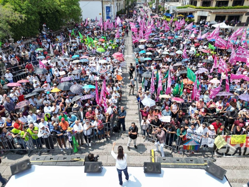 Cuando llega la derecha, se van los derechos:&nbsp;Sheinbaum