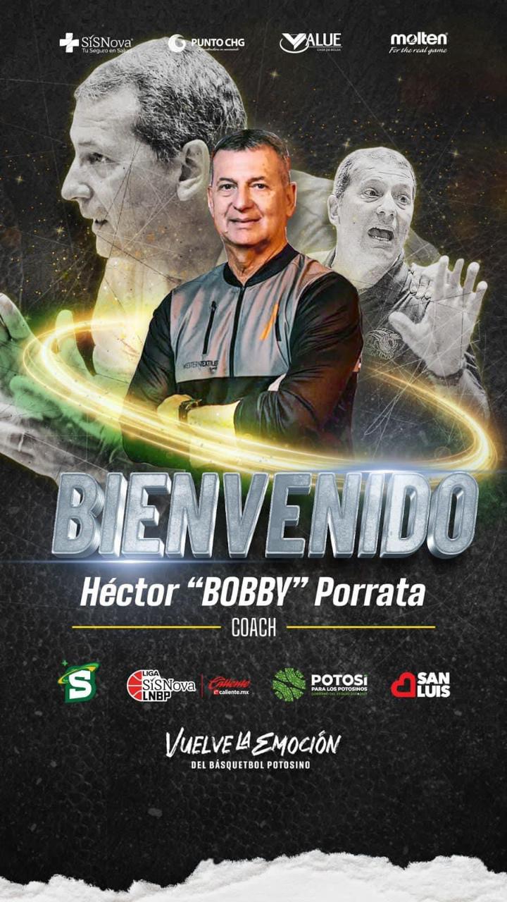 HÉCTOR “BOBBY” PORRATA, NUEVO ENTRENADOR DE LOS SANTOS DEL&nbsp;POTOSÍ