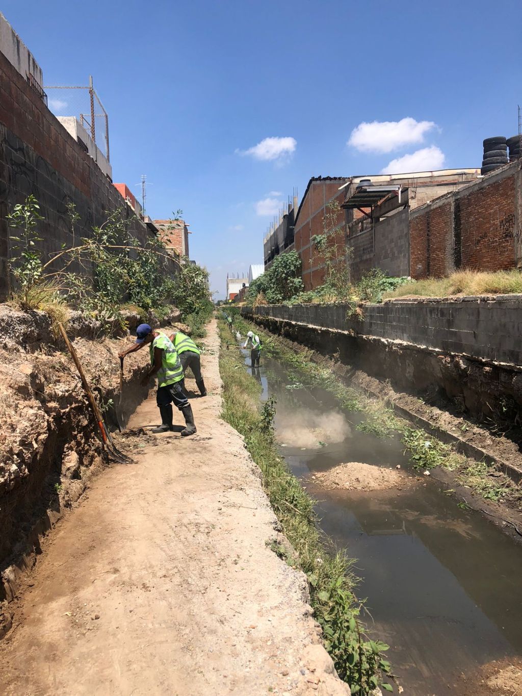 DURANTE 4 DÍAS, AYUNTAMIENTO SOLEDENSE HA TRABAJADO EN APOYO A VIVIENDAS AFECTADAS POR RECIENTE&nbsp;LLUVIA