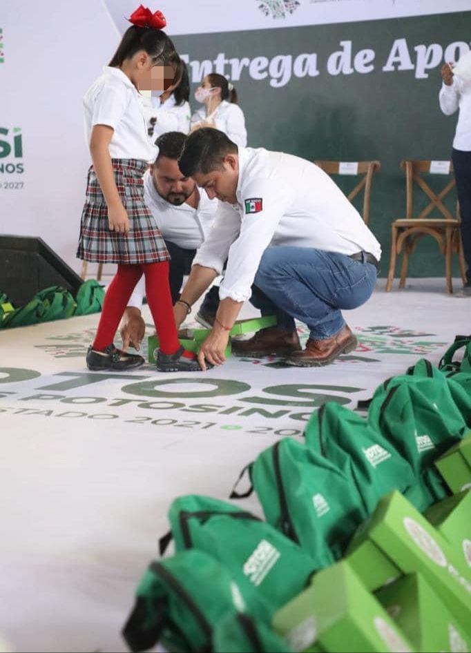 RICARDO GALLARDO ARRANCARÁ ENTREGA DE APOYOS ESCOLARES ESTE&nbsp;LUNES