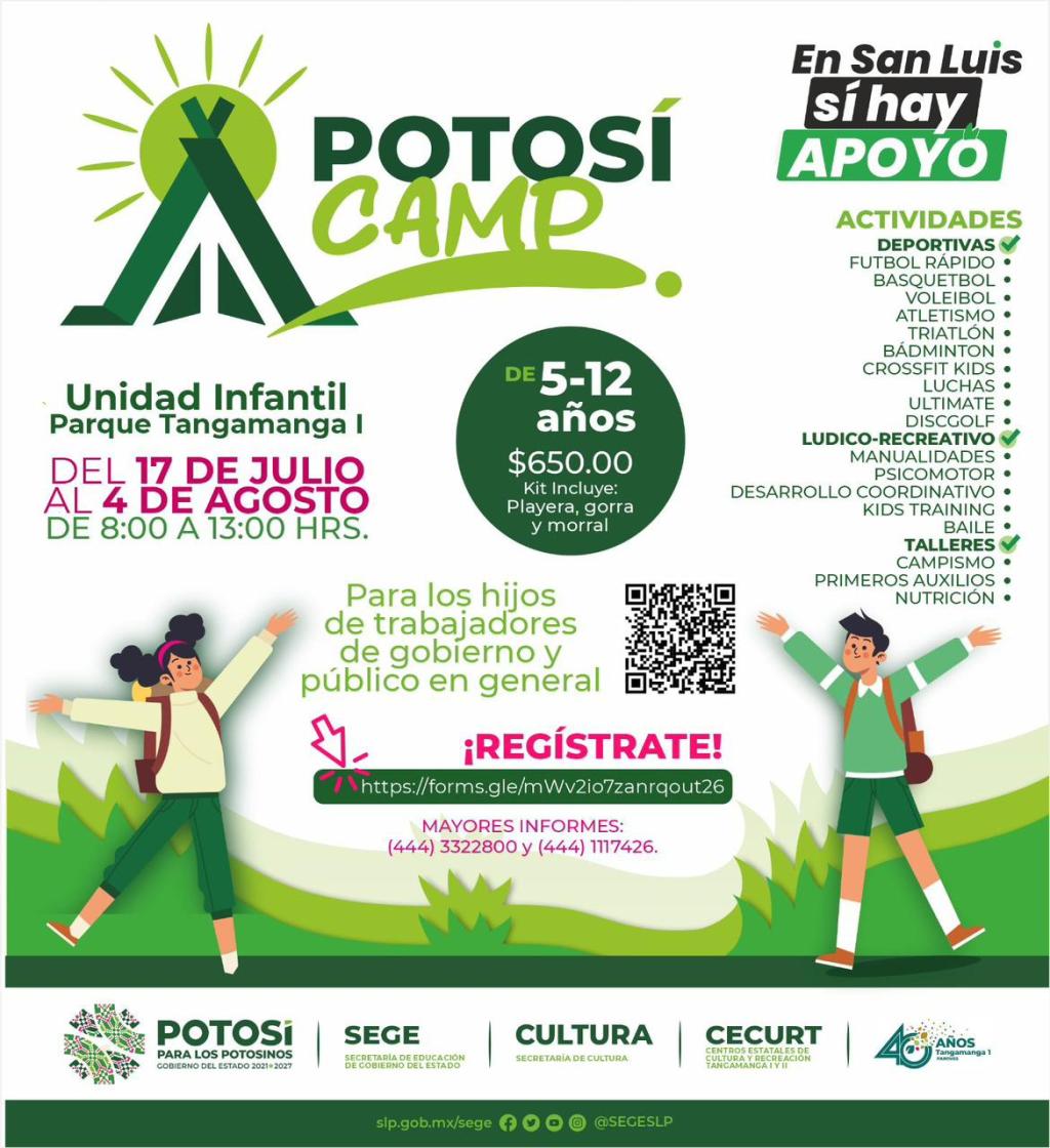 GOBIERNO ESTATAL ARRANCA CAMPAMENTO DE VERANO PARA NIÑAS Y&nbsp;NIÑOS