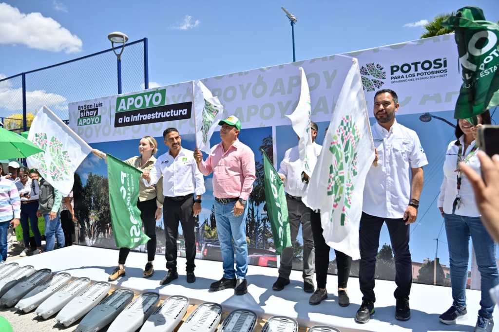 MÁS SEGURIDAD CON RENOVACIÓN TOTAL DE ALUMBRADO EN&nbsp;MATEHUALA