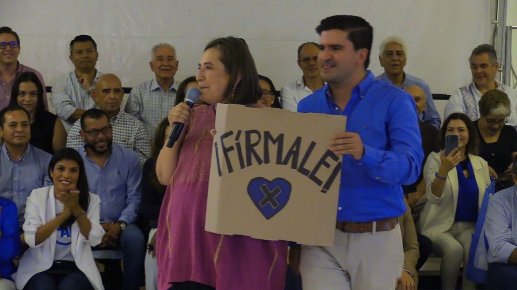 XOCHITL PIDE APOYO A POTOSINOS PARA SER LA CANDIDATA PRESIDENCIAL DEL FRENTE AMPLIO POR&nbsp;MÉXICO