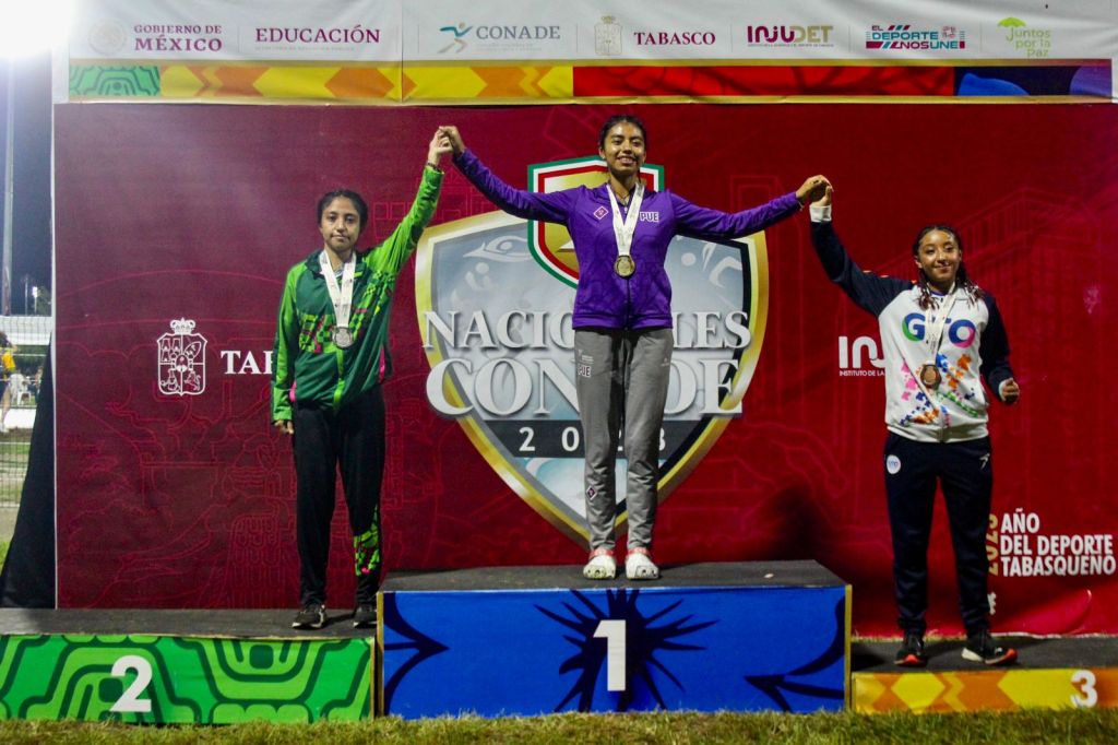 Suma San Luis Potosí dos medallas de plata en atletismo de Juegos Nacionales&nbsp;CONADE