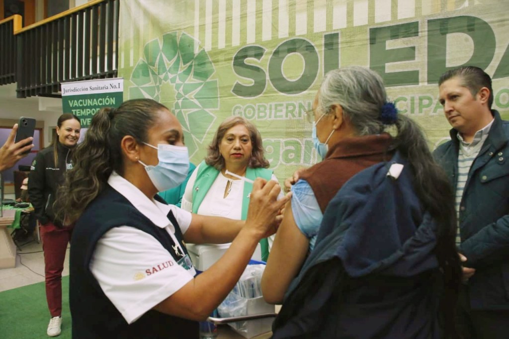 ARRANCA EN SOLEDAD DE G. S., JORNADA DE VACUNACIÓN CONTRA LA INFLUENZA