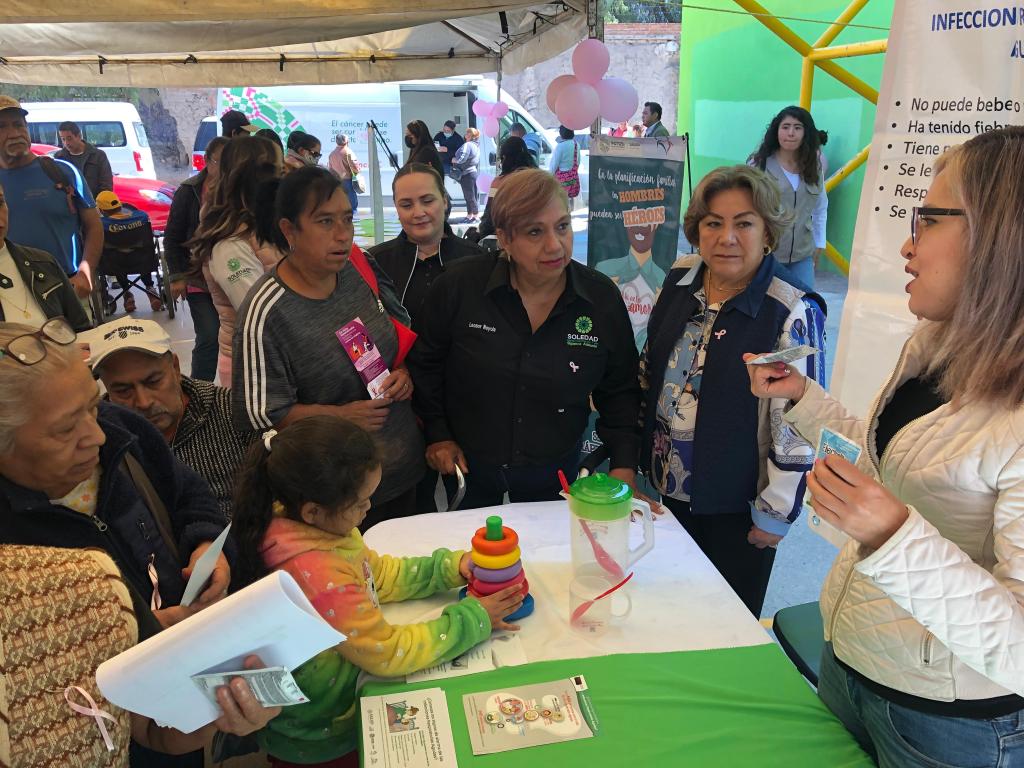 EN APOYO AL CUIDADO DE LA SALUD, DIF MUNICIPAL DE SOLEDAD REALIZÓ FERIA DE LA&nbsp;SALUD
