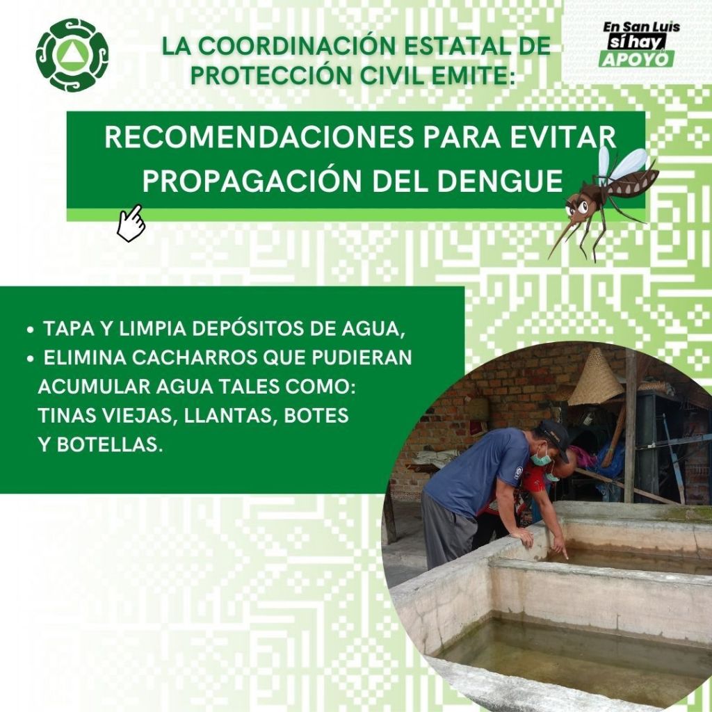 ESTADO FORTALECE APOYO PARA PREVENCIÓN DEL&nbsp;DENGUE