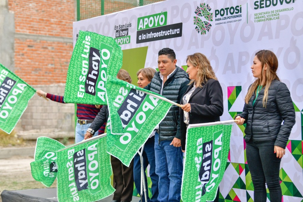 RICARDO GALLARDO ARRANCA COLECTOR CONTRA INUNDACIONES EN&nbsp;CACTUS