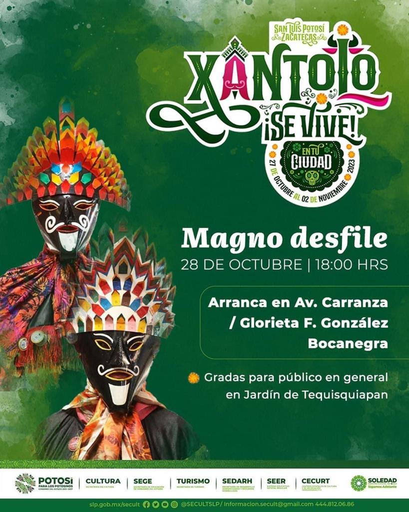 DESFILES DE XANTOLO MOSTRARÁN LA RIQUEZA CULTURAL&nbsp;POTOSINA