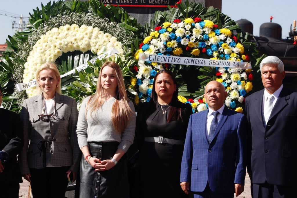 GOBIERNO CONMEMORA A TRABAJADORES&nbsp;FERROCARRILEROS