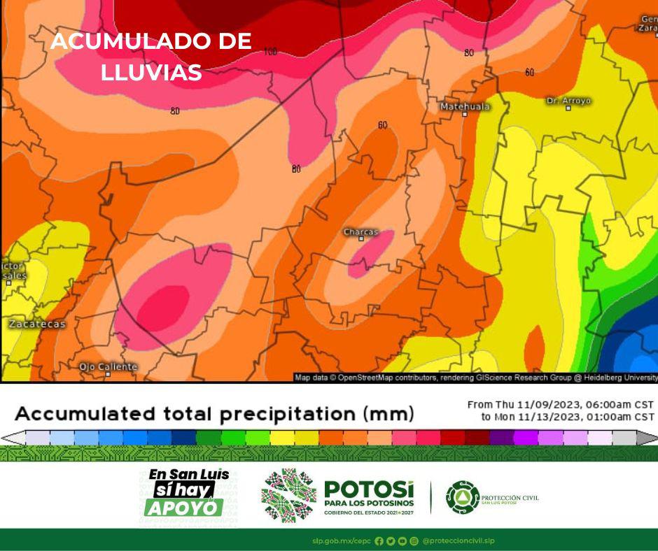 GOBIERNO SE MANTIENE ALERTA POR PRONÓSTICO DE&nbsp;LLUVIAS