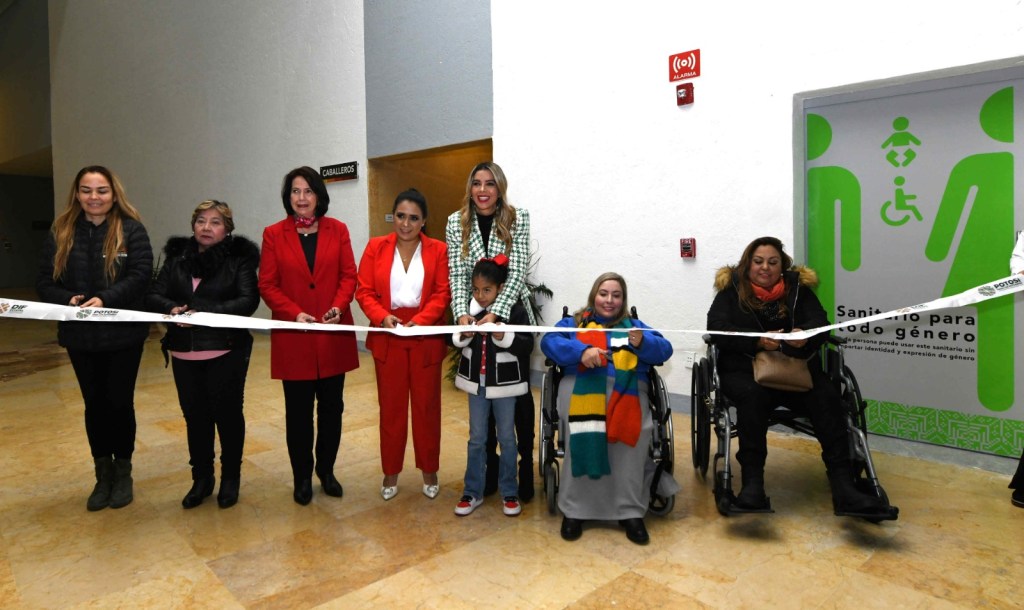 DIF ESTATAL INAUGURA PRIMER SANITARIO INCLUSIVO EN EL CENTRO DE&nbsp;CONVENCIONES