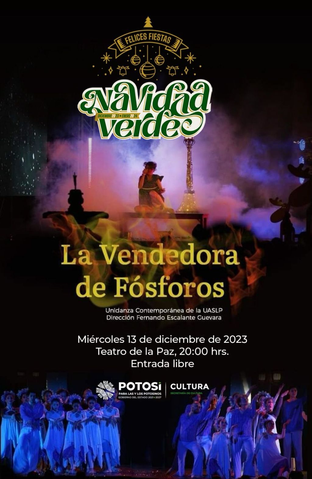 “LA VENDEDORA DE FÓSFOROS” UN CLÁSICO DE NAVIDAD, EN EL TEATRO DE LA&nbsp;PAZ
