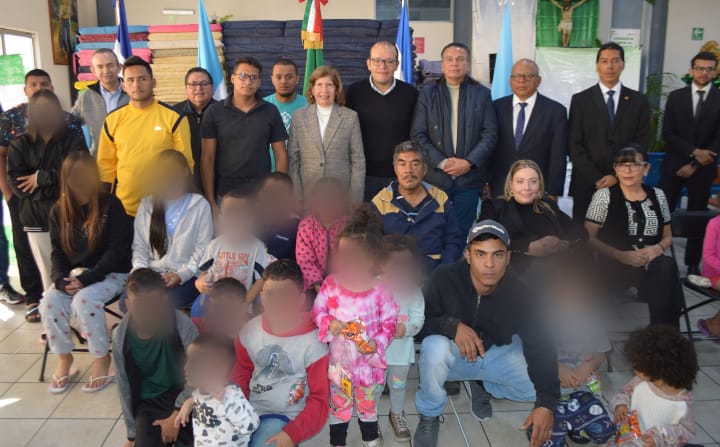 GOBIERNO ACERCA APOYO A LA CASA DEL&nbsp;MIGRANTE