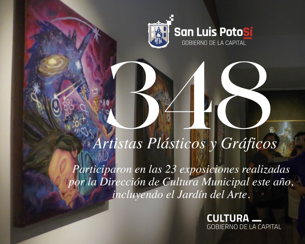 Este año, 348 artistas plásticos y gráficos participaron en exposiciones y Jardín del Arte de Cultura&nbsp;Municipal