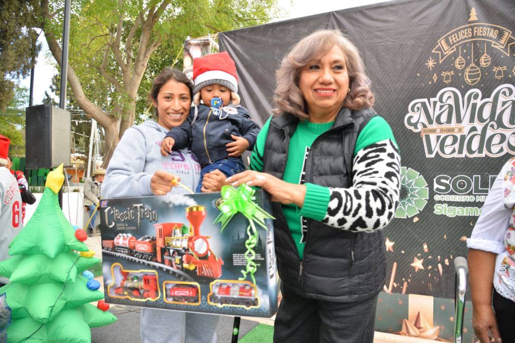 LA NAVIDAD VERDE EN SOLEDAD ARRIBÓ A LAS COMUNIDADES DE PALMA DE LA CRUZ Y CÁNDIDO&nbsp;NAVARRO