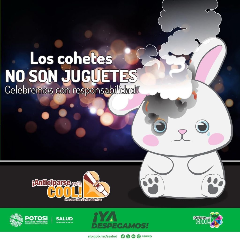 ACCIDENTES POR USO DE PIROTECNIA SE PUEDEN&nbsp;PREVENIR