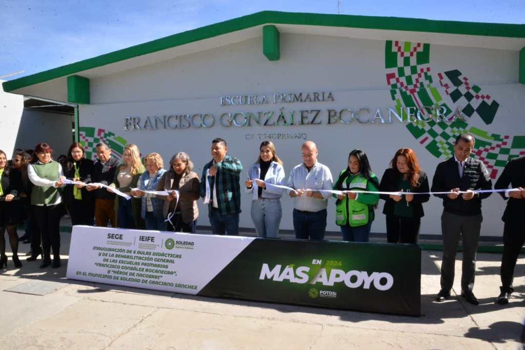 CON INVERSIÓN DE MÁS DE 16 MDP, RICARDO GALLARDO Y LEONOR NOYOLA RENUEVAN PRIMARIA EN AV. DE LOS&nbsp;PINOS