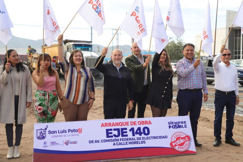 Alcalde Galindo arranca modernización y regeneración vial de la Zona&nbsp;Industrial