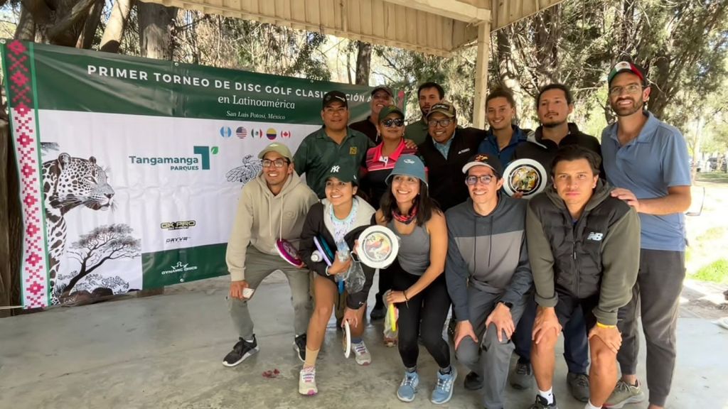 UN ÉXITO PRIMER TORNEO MX DE DISC GOLF CLASIFICACIÓN A EN EL TANGAMANGA I