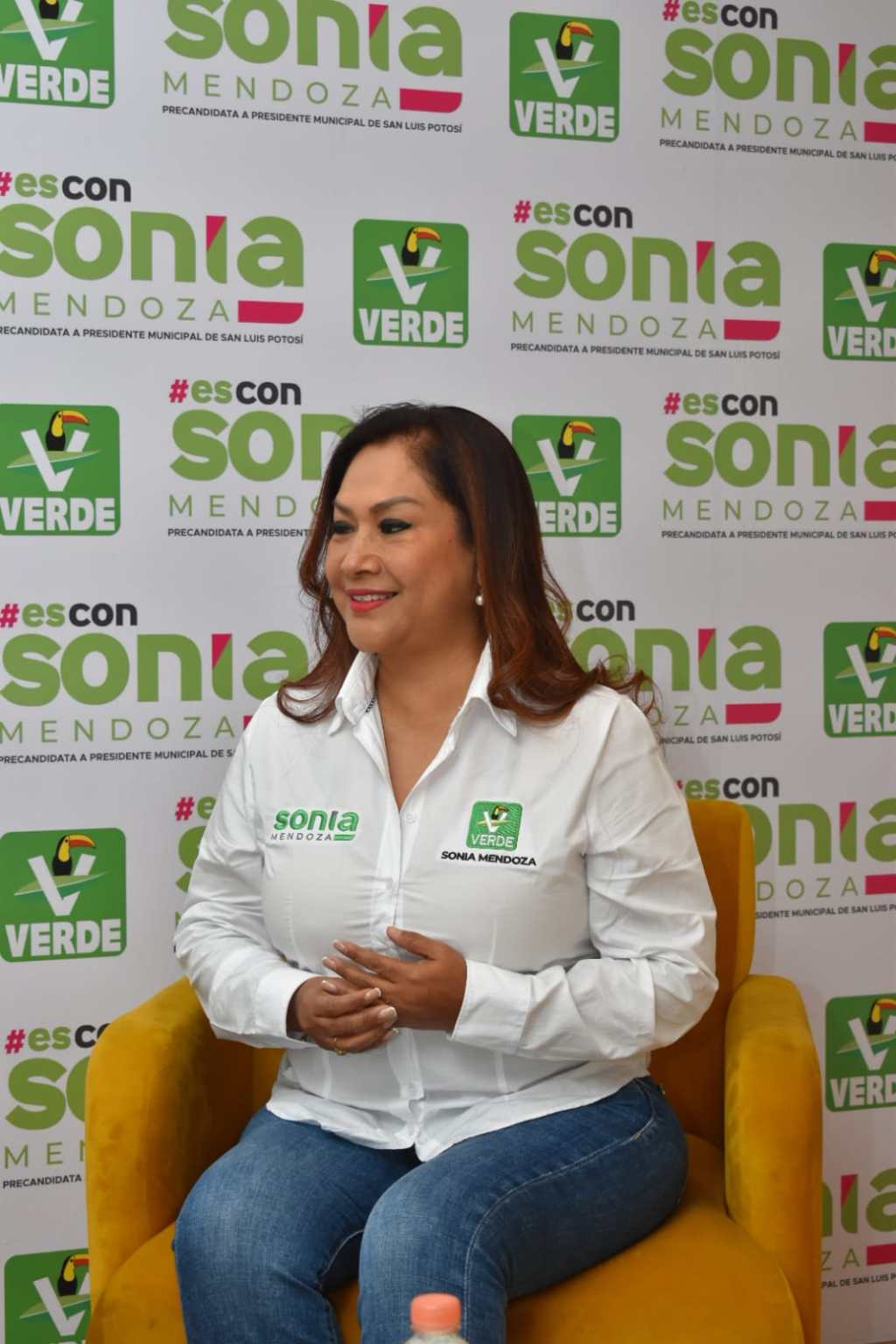 Por ética y congruencia Enrique Galindo debería renunciar al cargo para hacer campaña: Sonia&nbsp;Mendoza