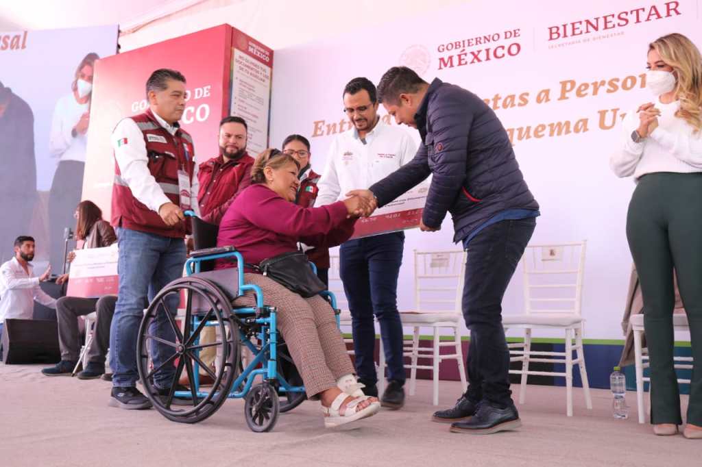 PERSONAS CON DISCAPACIDAD AGRADECEN APOYO DE RICARDO&nbsp;GALLARDO