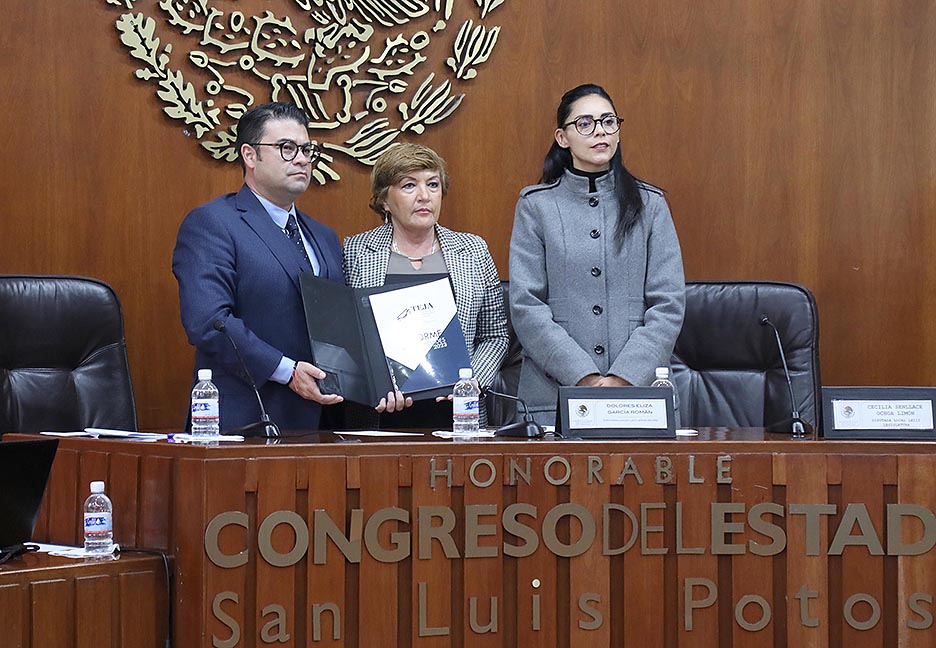 CONGRESO DEL ESTADO RECIBIÓ EL INFORME DE ACTIVIDADES 2023, DEL TRIBUNAL ESTATAL DE JUSTICIA ADMINISTRATIVA,&nbsp;(TEJA)