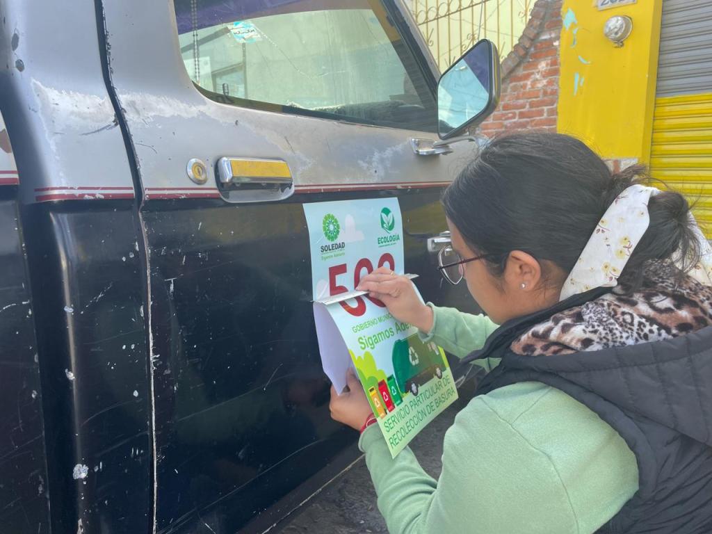 AYUNTAMIENTO DE SOLEDAD SUPERVISA PERMISOS 2024 PARA RECOLECTORES PARTICULARES DE&nbsp;DESECHOS