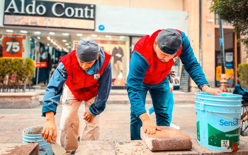 Gobierno de San Luis Capital sigue sumando acciones de conservación y mejora de imagen urbana del Centro&nbsp;Histórico