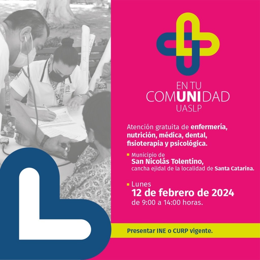 “En tu comunidad,&nbsp;UASLP”,