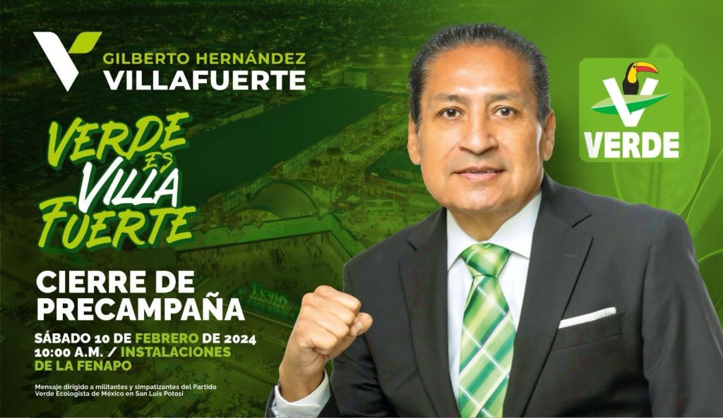ESTE SÁBADO, GRAN CIERRE DE PRECAMPAÑA DE GILBERTO HERNÁNDEZ VILLAFUERTE, PRECANDIDATO A LA ALCALDÍA&nbsp;POTOSINA