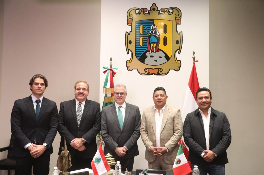 RICARDO GALLARDO FORTALECE LAZOS DE AMISTAD ENTRE SAN LUIS POTOSÍ Y&nbsp;LÍBANO
