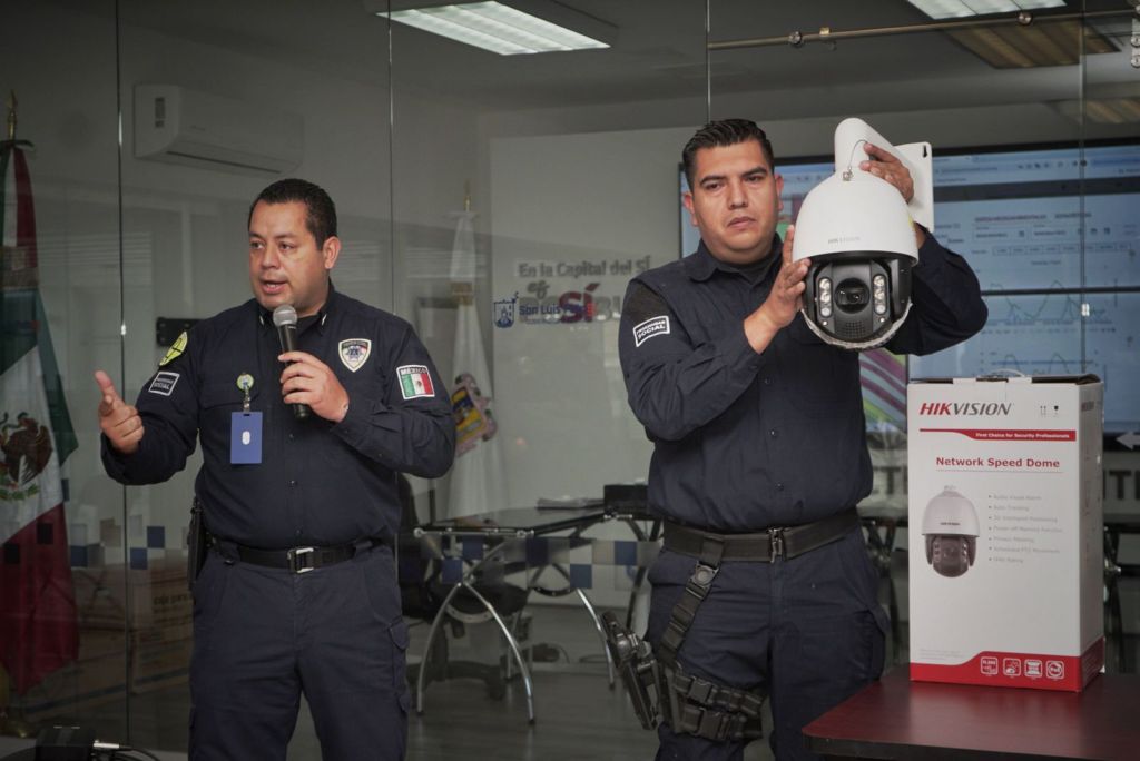 SSPC de la Capital presenta ante el Consejo de Seguridad del Centro Histórico las nuevas cámaras de&nbsp;vigilancia
