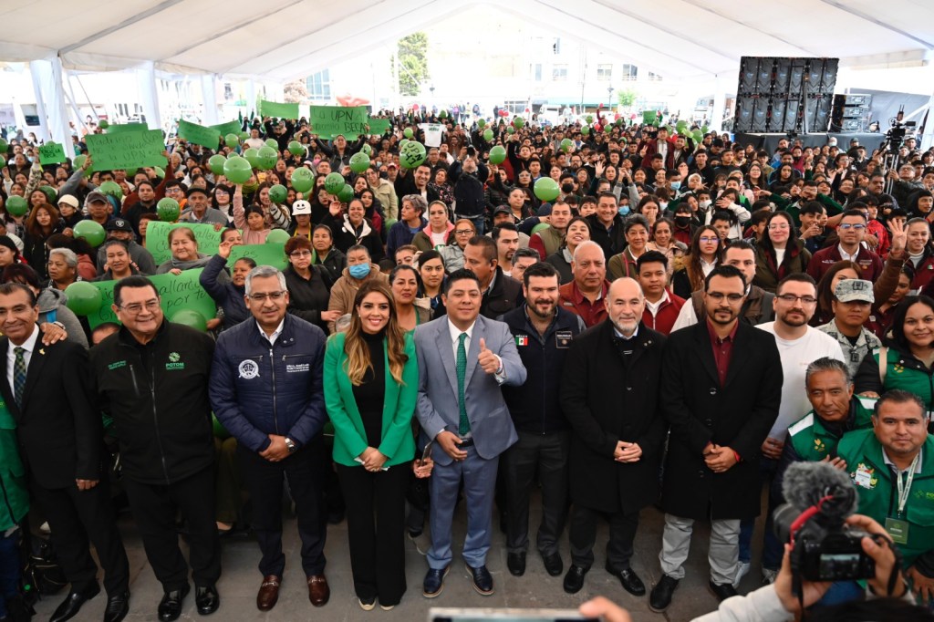 RICARDO GALLARDO REAFIRMA SU COMPROMISO PARA LA CONSTRUCCIÓN DE LA&nbsp;PAZ