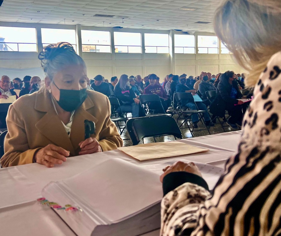 AVANZA CON ÉXITO PASE DE REVISTA A PENSIONADAS Y&nbsp;PENSIONADOS