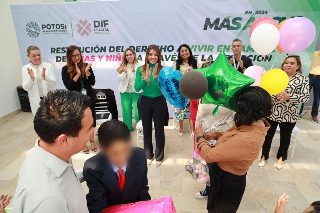 DIF ESTATAL ASEGURA A NIÑAS, NIÑOS Y ADOLESCENTES, DERECHO A VIVIR EN&nbsp;FAMILIA
