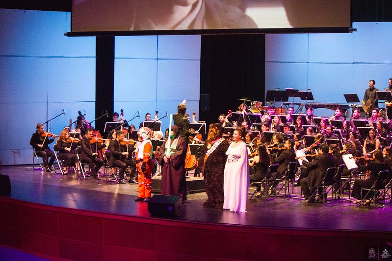 Fans de Star Wars disfrutaron del gran concierto intergaláctio de la Orquesta Sinfónica&nbsp;Universitaria