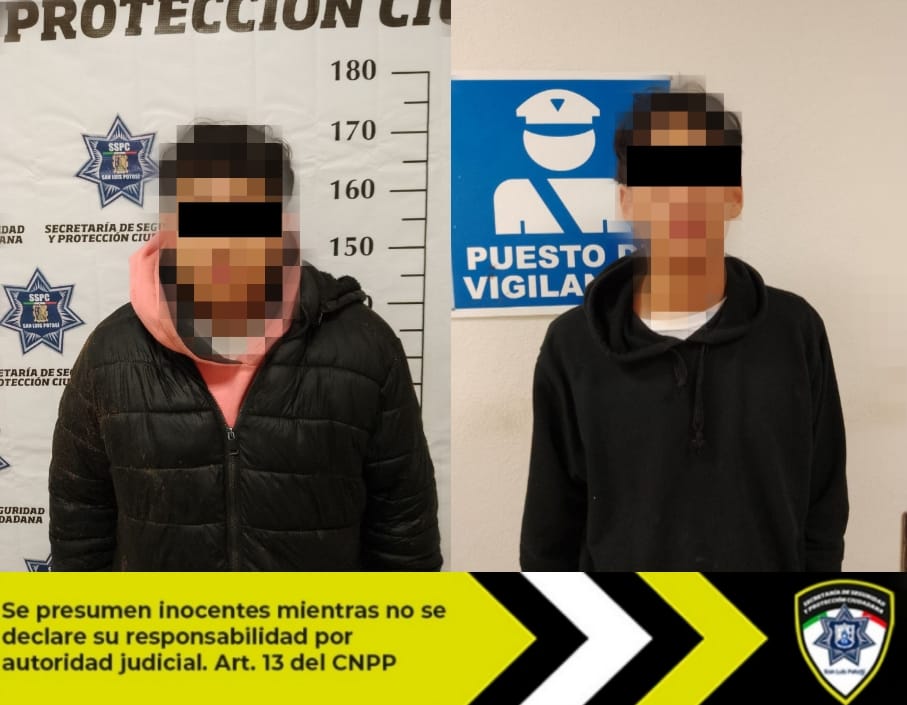 Tras persecución, oficiales de Guardia Municipal detienen a dos hombres señalados por robo con violencia a una tienda de&nbsp;conveniencia