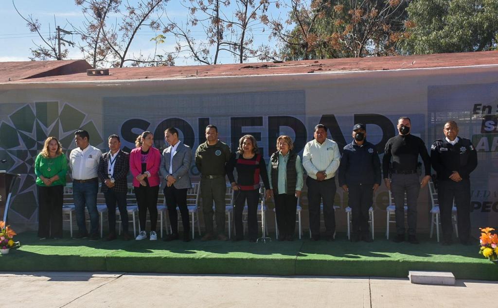 EN PRO DE ENTORNOS DE PAZ, “ESCUELA SEGURA” LLEGA A PRIMARIA DE FRACCIÓN RIVERA, EN SOLEDAD DE G.&nbsp;S.