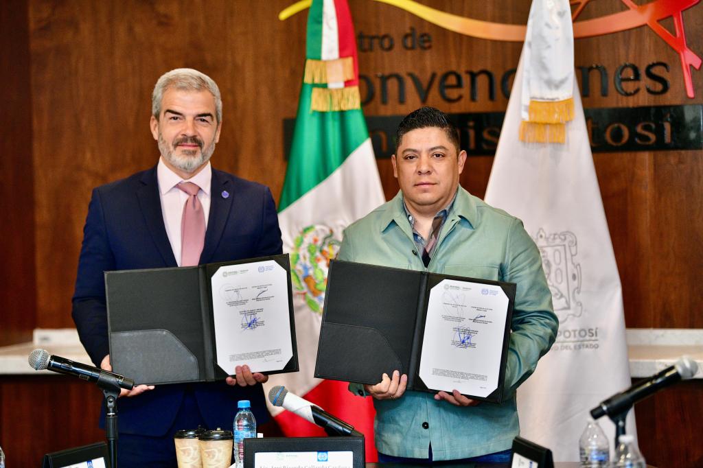 RICARDO GALLARDO PROYECTA A SLP A NIVEL MUNDIAL POR EMPLEOS&nbsp;VERDES