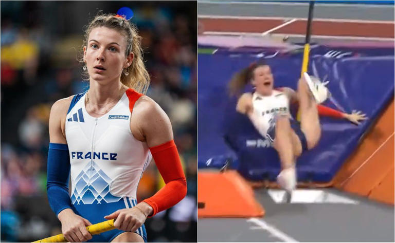 VIDEO: La terrible lesión de la atleta Margot Chevrier en el Mundial de Atletismo en Escocia