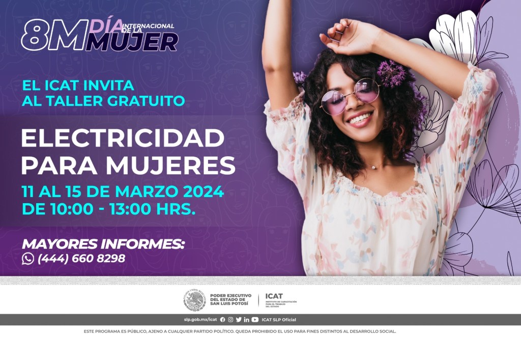 POTOSINAS SE PROFESIONALIZAN CON TALLER GRATUITO DE&nbsp;ELECTRICIDAD