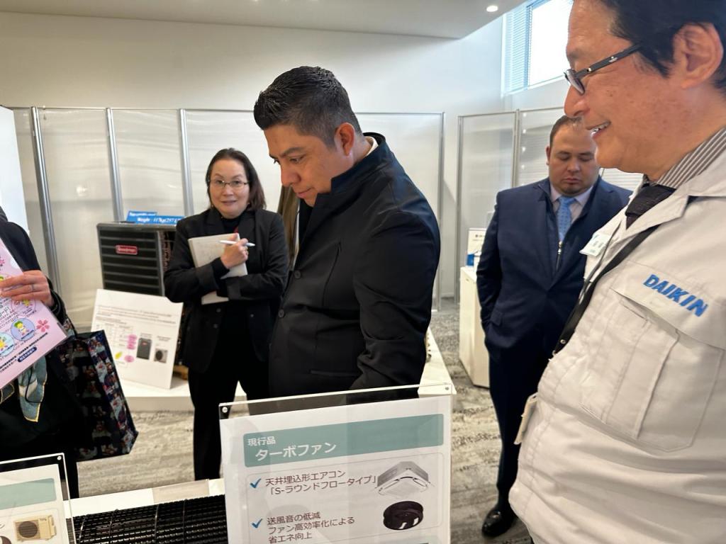 RICARDO GALLARDO CONTINÚA FORTALECIENDO LAZOS CON EMPRESAS JAPONESAS 