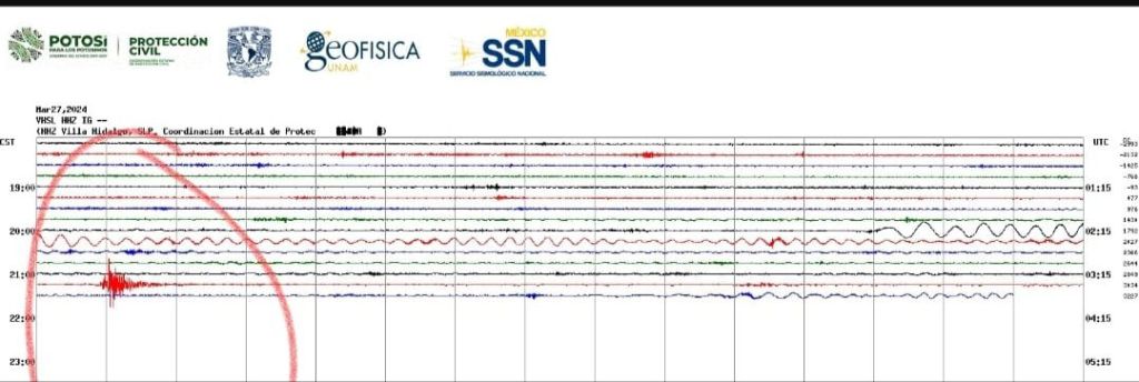 TEMBLOR DEL HUIZACHE