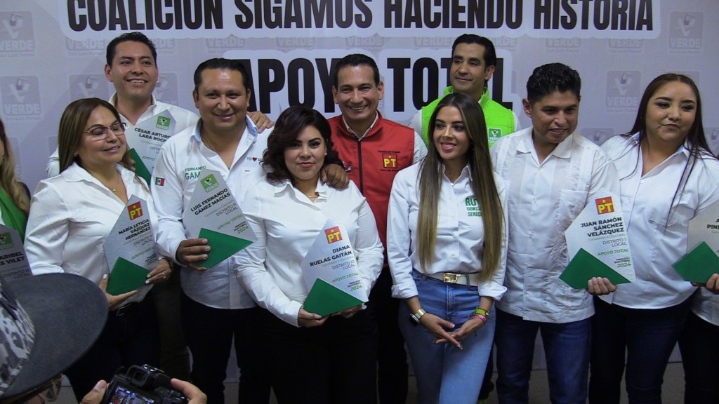 COALICIÓN SIGAMOS HACIENDO HISTORIA.PRESENTA A SUS CANDIDATOS A DIPUTADOS LOCALES