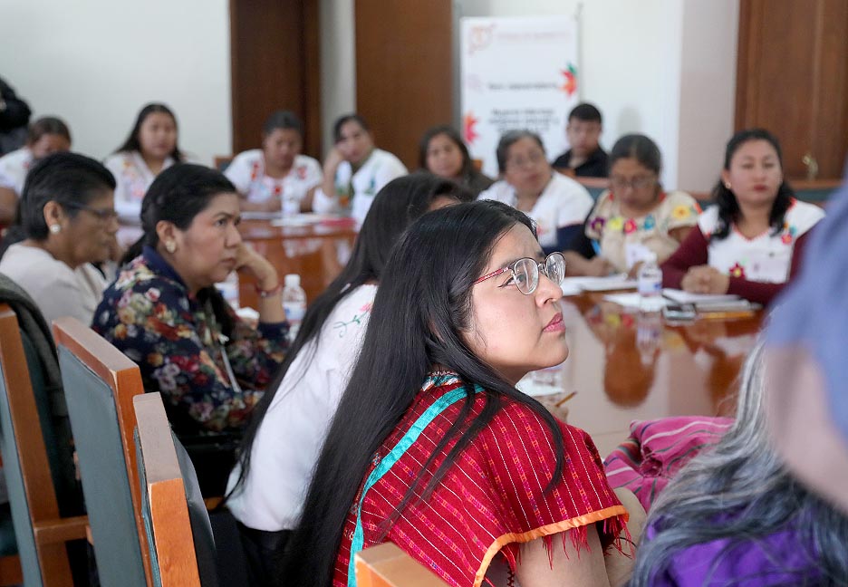 EN COORDINACIÓN CON LA ASOCIACIÓN ENFOQUE DE IGUALDAD A.C. EL CONGRESO DEL ESTADO REALIZÓ UN TALLER-CONVERSATORIO CON MUJERES INDÍGENAS DE COMUNIDADES DE CIUDAD VALLES Y XILITLA, ACADÉMICAS Y&nbsp;ESPECIALISTAS