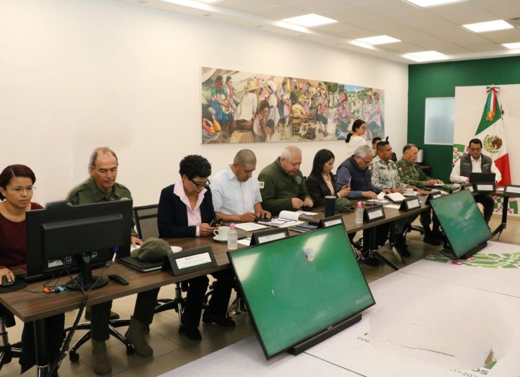 Operativos de la Guardia Civil Estatal desplegados en las cuatro regiones de San Luis&nbsp;Potosí