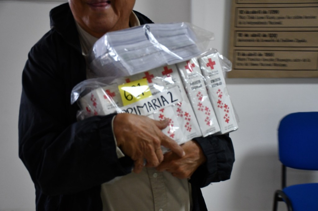 ARRANCAN COLECTA ESCOLAR A FAVOR DE LA CRUZ&nbsp;ROJA