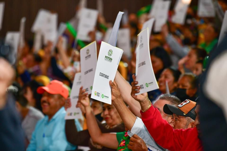 ATIENDEN REZAGO HISTÓRICO EN ESCRITURACIÓN DE&nbsp;VIVIENDAS